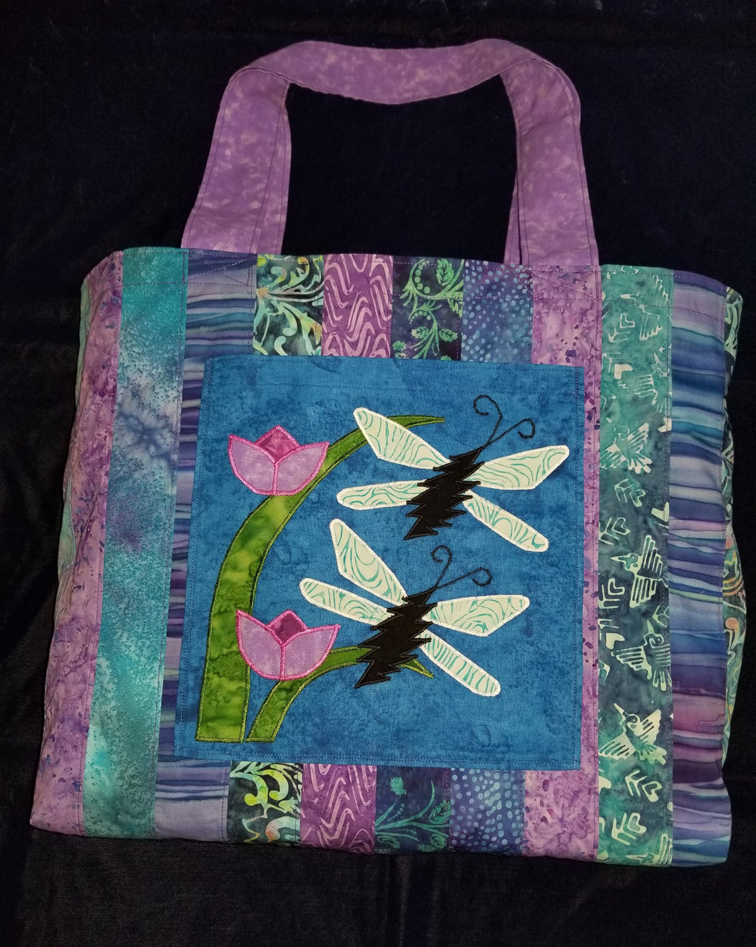 Dragonfly bolt market bag