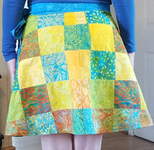 Load image into Gallery viewer, Mexicali blues wrap around skirt ( large 34-40&quot; waist)
